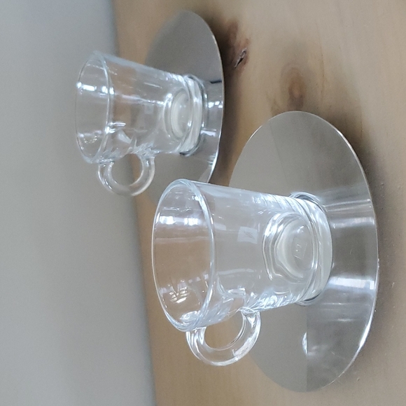 Nespresso Dining Nespresso View Espresso Glasses Saucers Poshmark